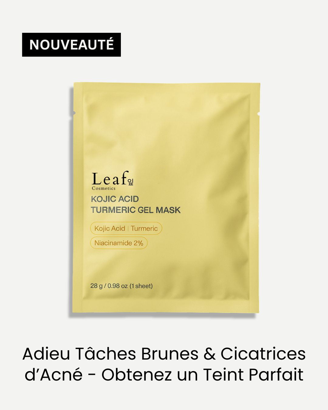Masque Acide Kojique, Curcuma, Collagène