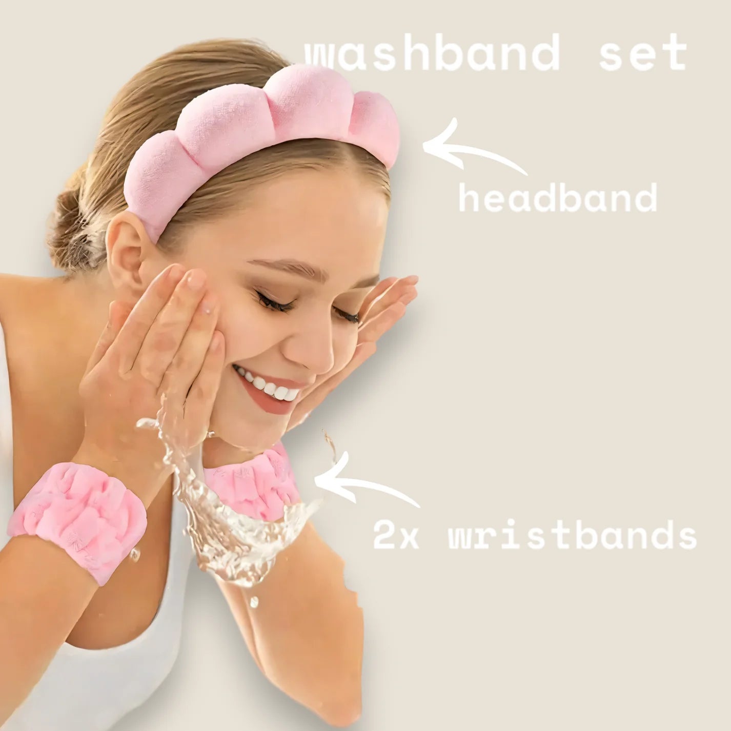 Kit Bandeau & Bracelets Hypoallergenique